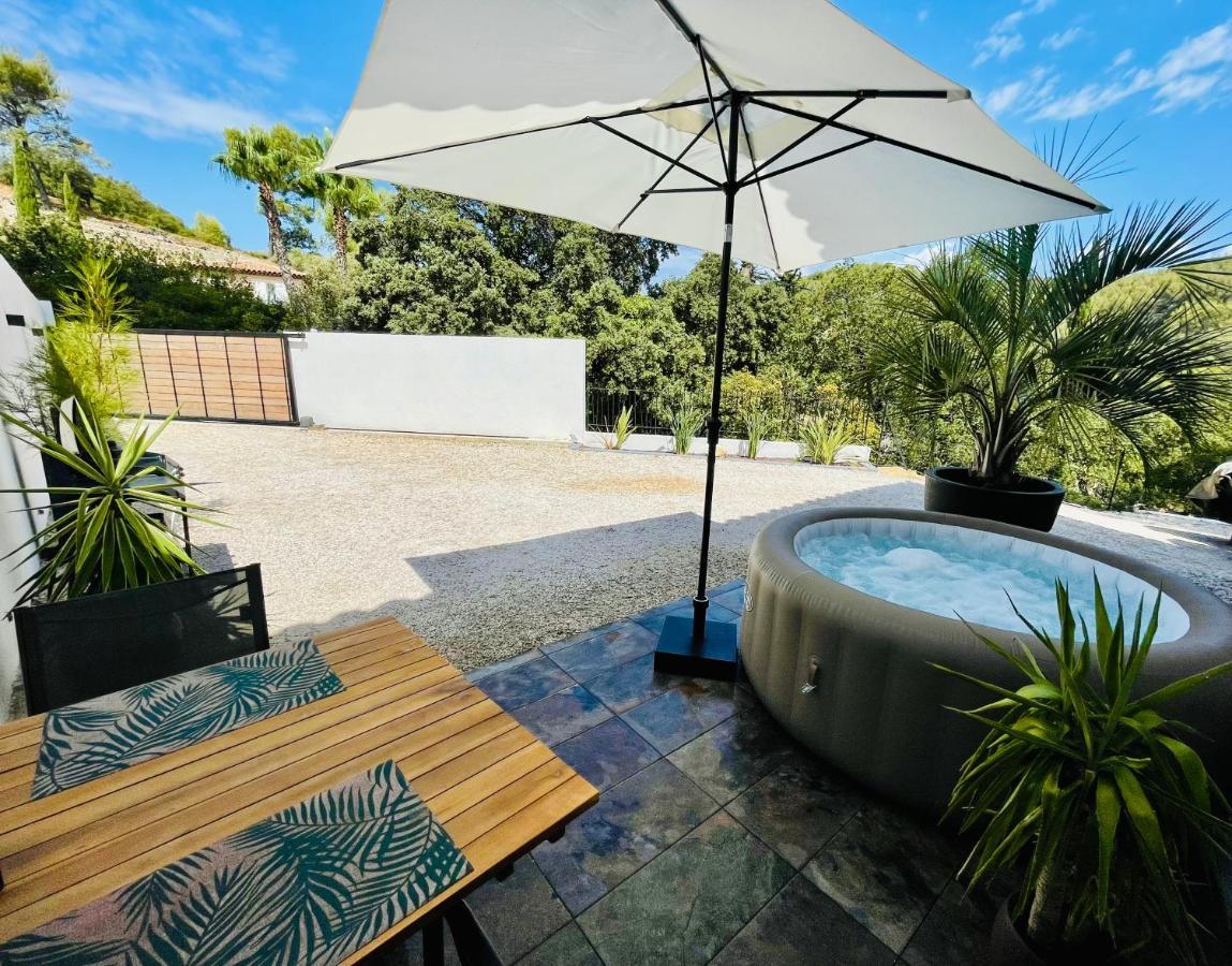Villa Les Oliviers Spa Privatif บ็องโดล ภายนอก รูปภาพ