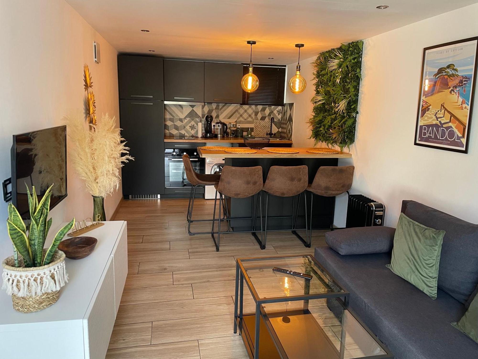 Villa Les Oliviers Spa Privatif บ็องโดล ภายนอก รูปภาพ